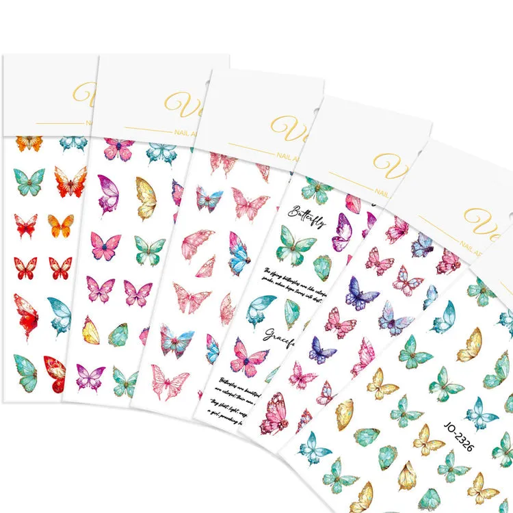 50pcs Nail Sticker Deluxe Kit