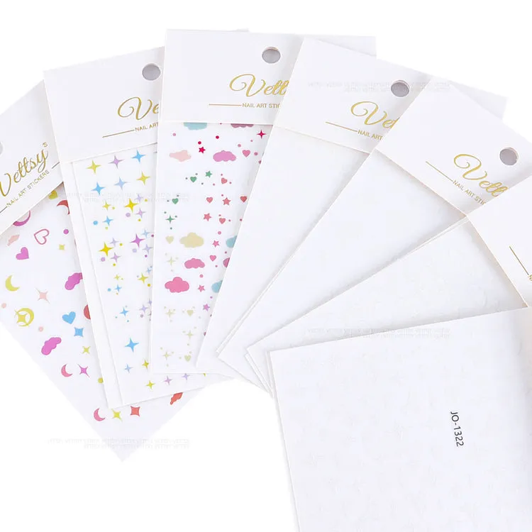 50pcs Nail Sticker Deluxe Kit