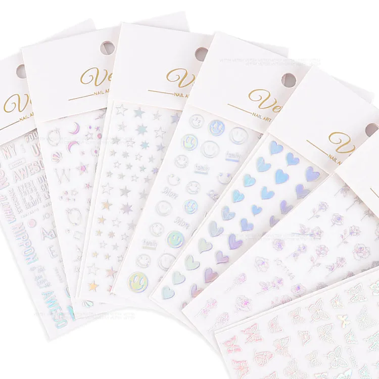 50pcs Nail Sticker Deluxe Kit