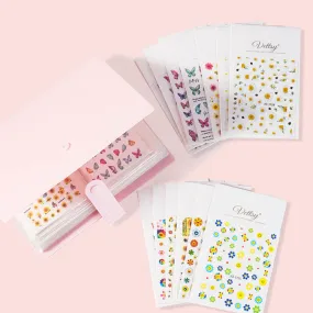 50pcs Nail Sticker Deluxe Kit