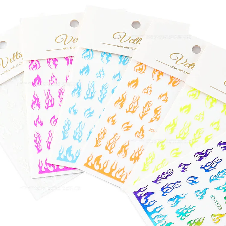 50pcs Nail Sticker Deluxe Kit