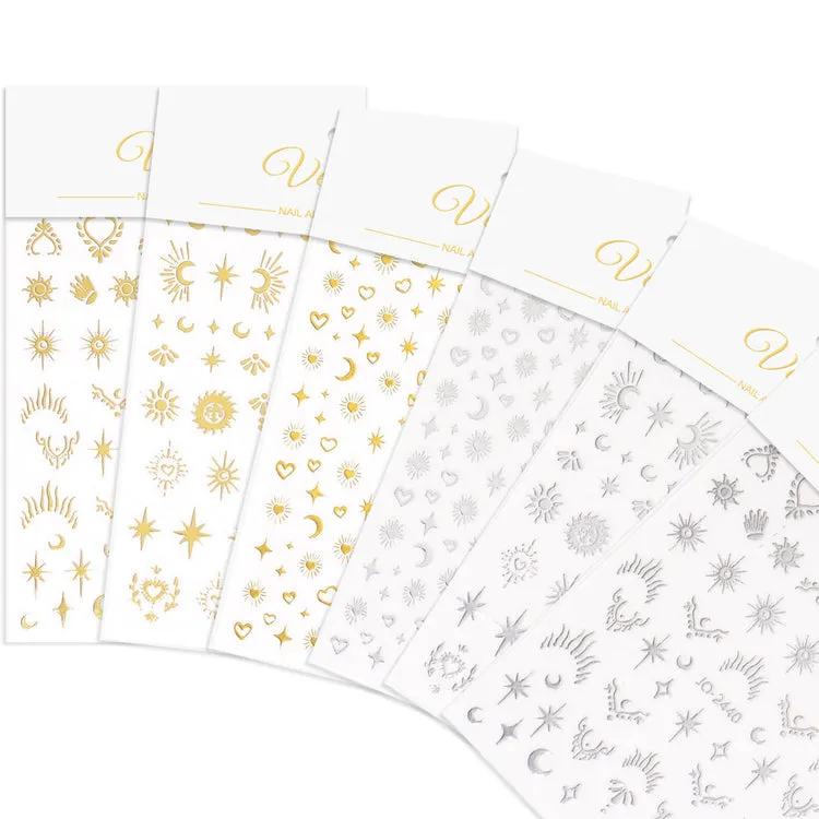50pcs Nail Sticker Deluxe Kit