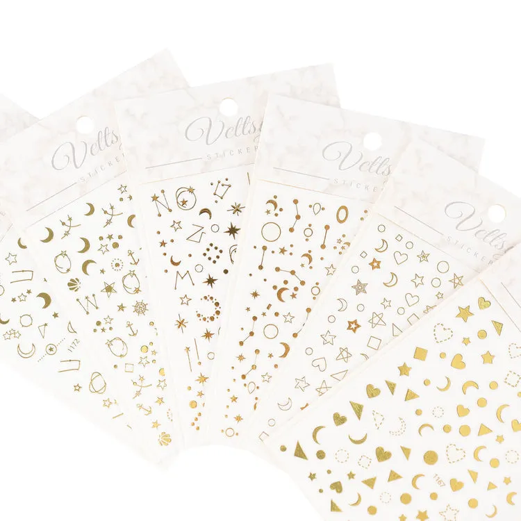 50pcs Nail Sticker Deluxe Kit