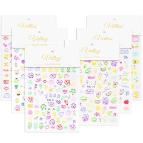 5D Nail Stickers-Kawaii
