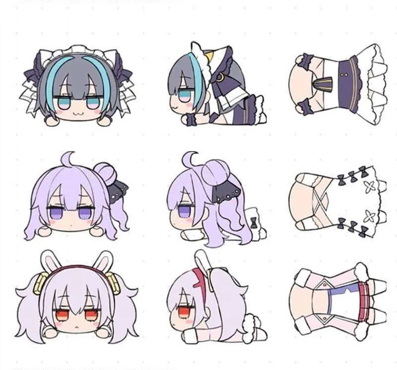 Azur Lane - Fumo Nesoberi Plush Doll (HMS Unicorn, Formidable, Cheshire, Laffey)