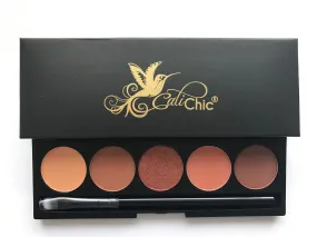 Cali Chic Eye Shadow Palette Eye Shadow Powder Cosmetic Make Up Terracotta