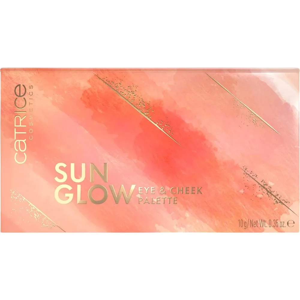 Catrice Cosmetics Sun Glow 6 Colour Eye & Cheek Makeup Palette