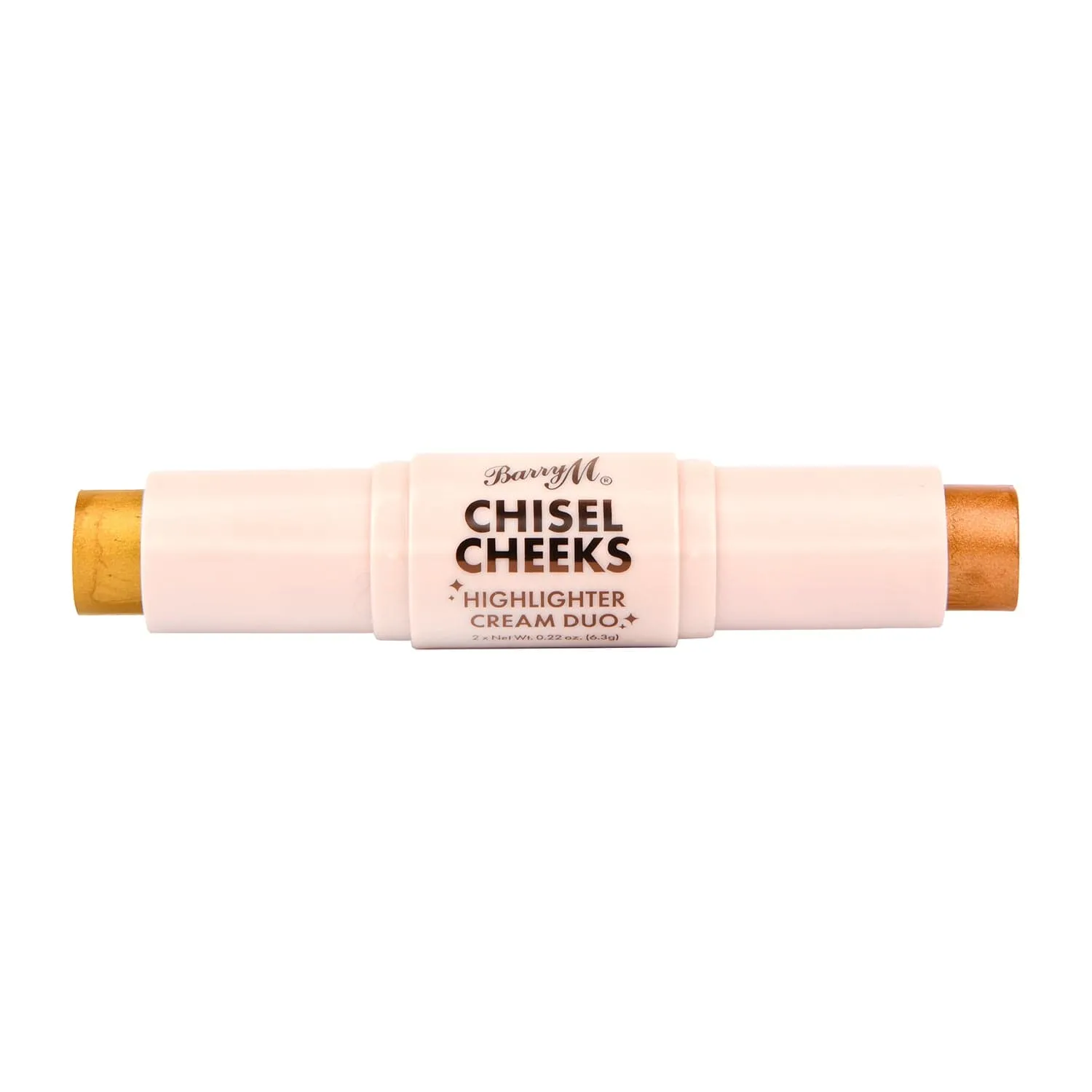 Chisel Cheeks Highlighter Cream Duo | Gold/Bronze
