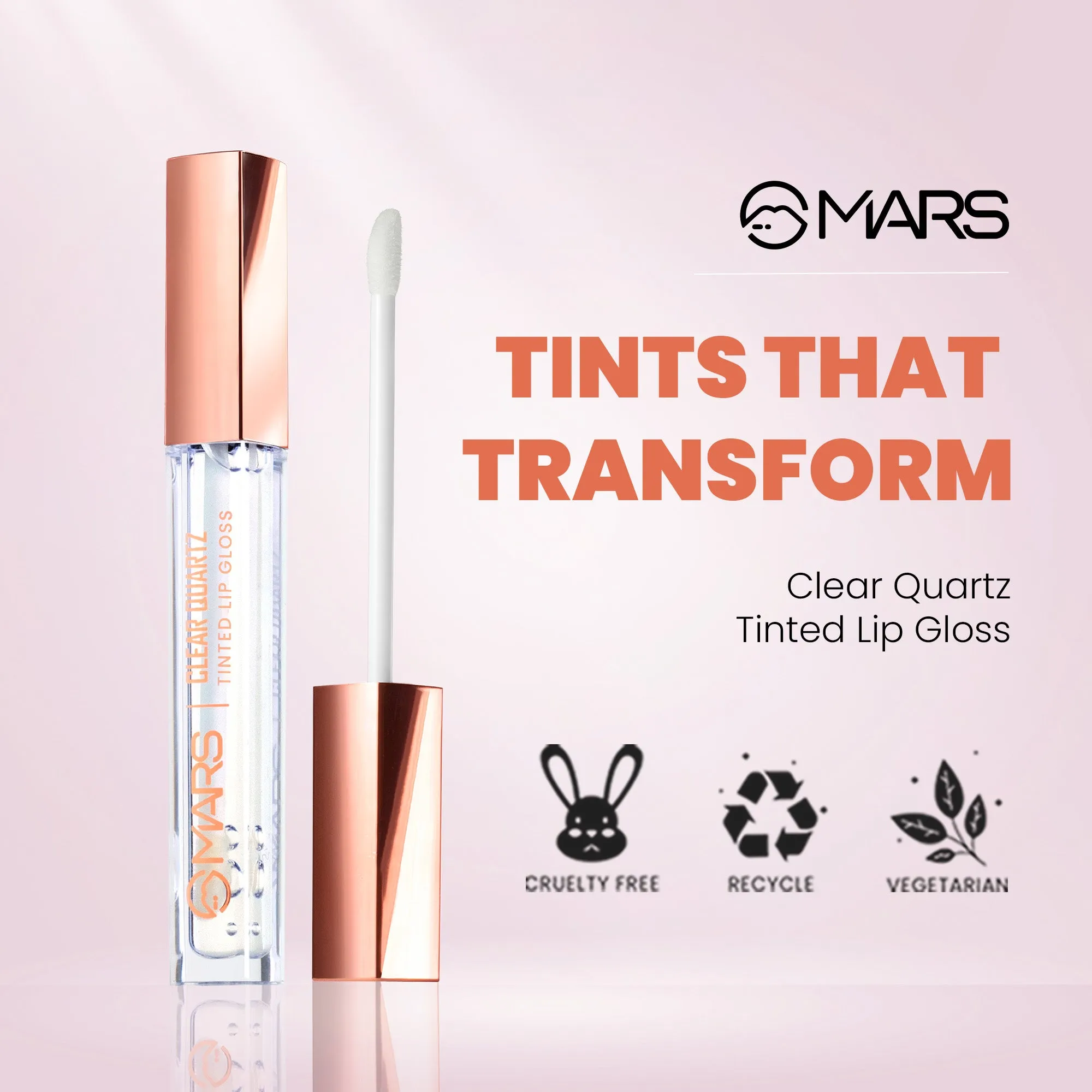 Clear Quartz Tinted Lip Gloss