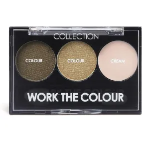 COLLECTION Work The Colour Eyeshadow Trio Champagne Fizz