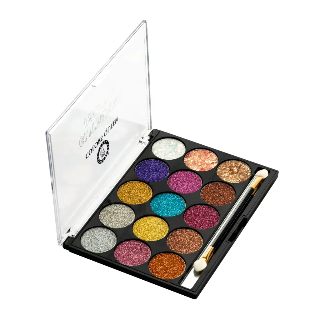Colors Queen Glitter Eye Shadow Palette