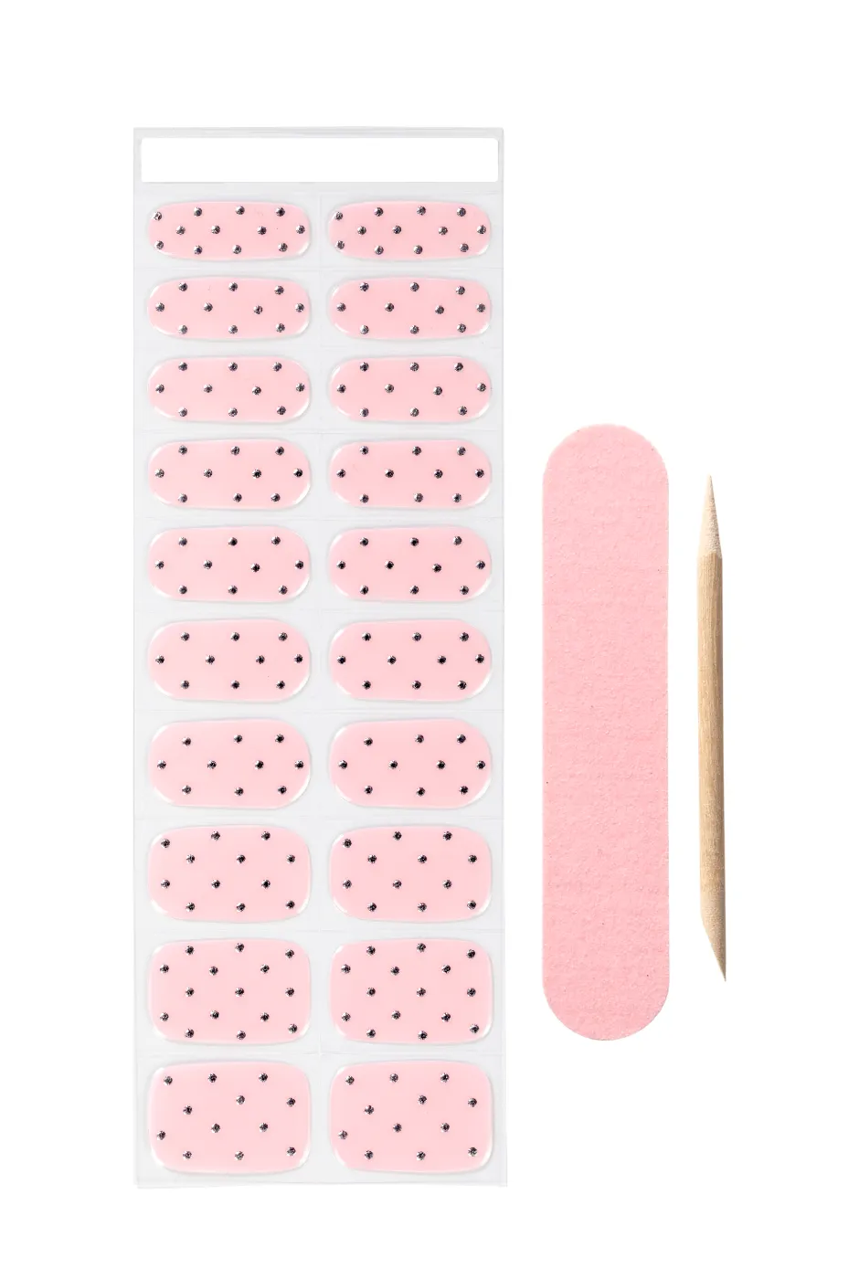 Coucou Semi-cured Nail Wraps - Diamond D