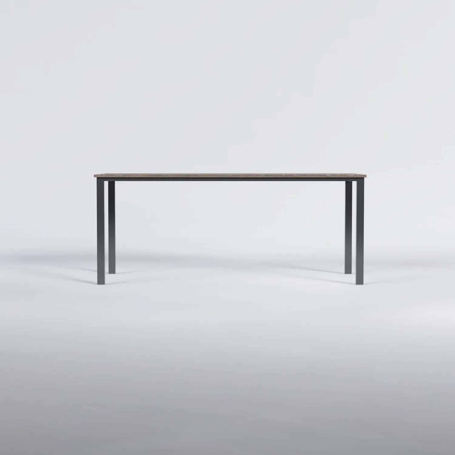 Dining Table Nº 0 - Powder Coated / Solid Oak