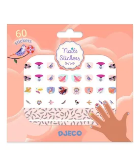 Djeco Nail Stickers Set | Feathers