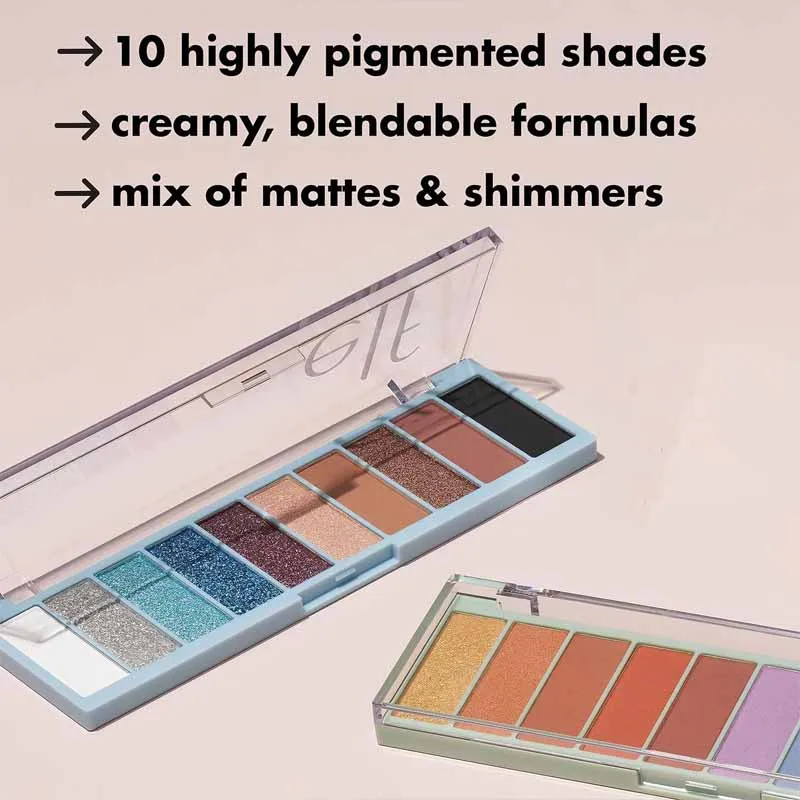 e.l.f. Perfect 10 Eyeshadow Palette Rose Gold Sunset