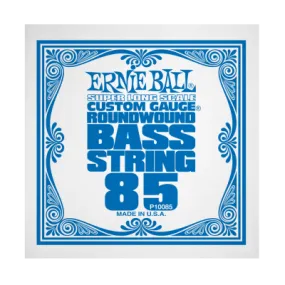 Ernie Ball 10085EB .085 Single Super Long Scale Nickel Wound Electric Bass String