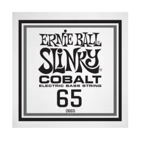 Ernie Ball 10665EB .065 Single Cobalt Wound Electric Bass String