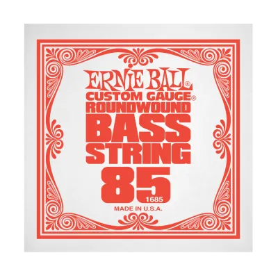 Ernie Ball 1685EB .085 Single Nickel Wound Electric Bass String