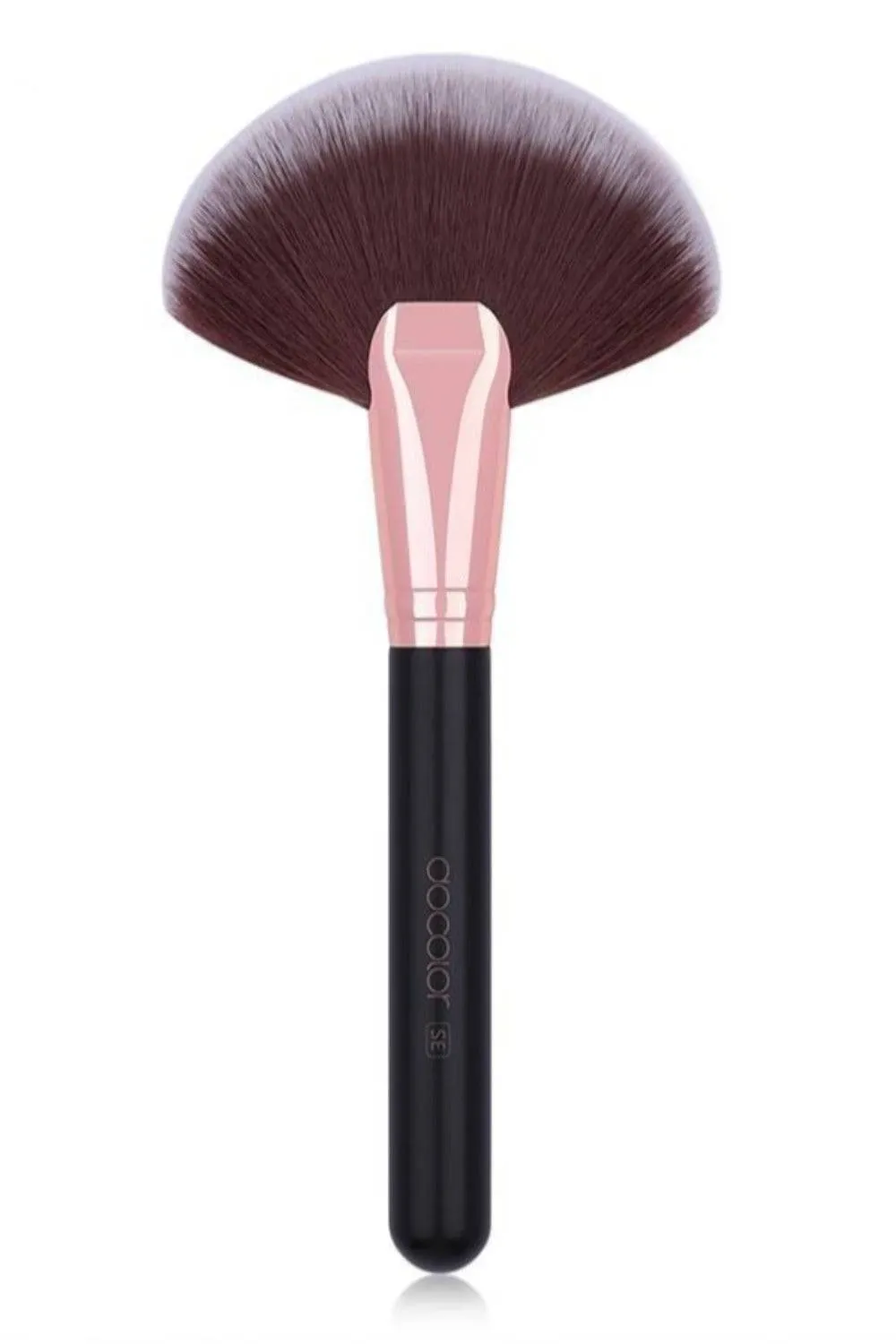 Foundation Fan Contour Flat Top Highlighter Makeup Brushes