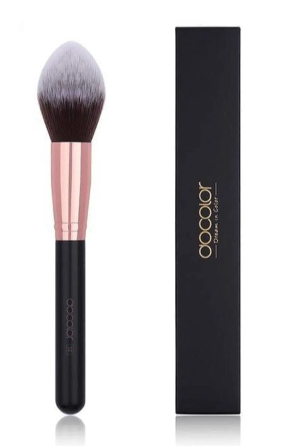 Foundation Fan Contour Flat Top Highlighter Makeup Brushes