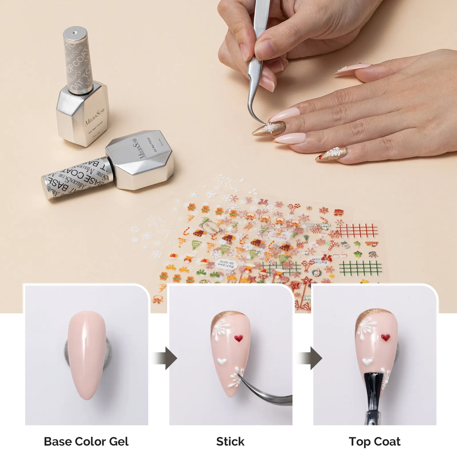 F/W Themed Nail Art Stickers