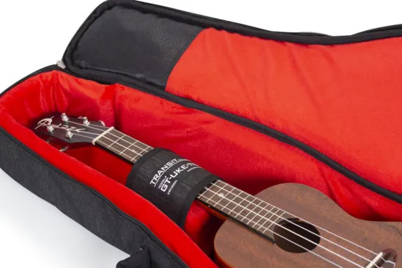 Gator GT-UKE-TEN-BLK Transit Bag For Tenor Ukulele - Black