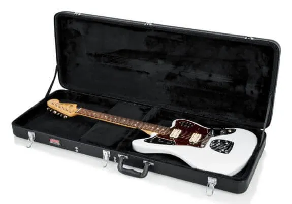 Gator GWE-JAG Jaguar-Style Guitar Hard-Shell Wood Case