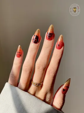 Glitter Halloween - Nail Wraps (Standard)