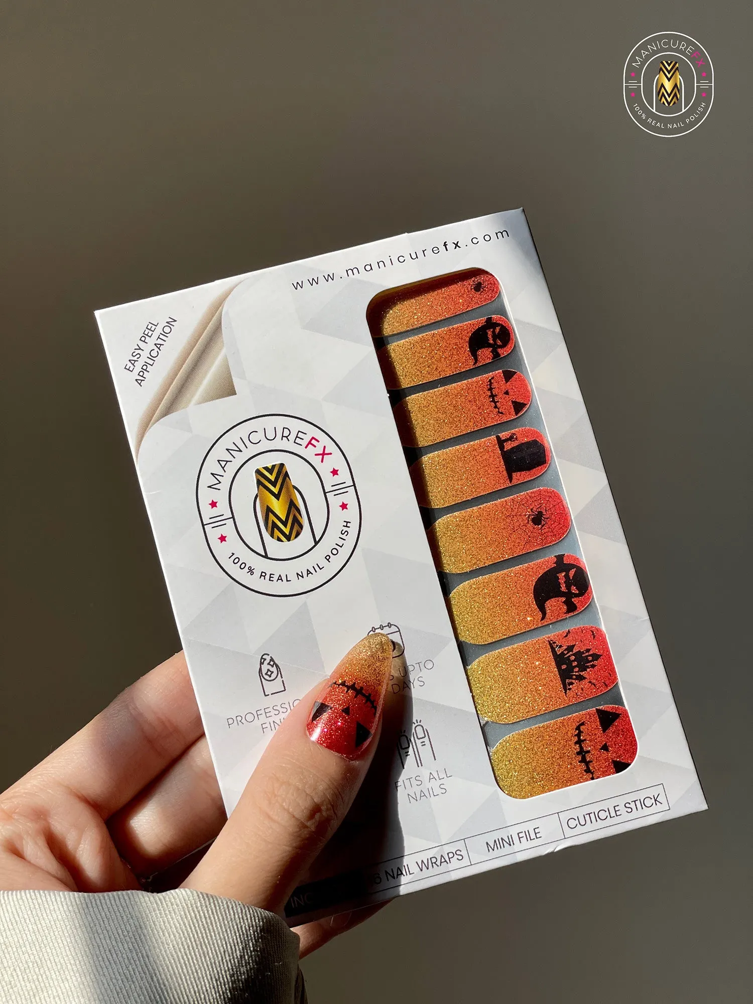 Glitter Halloween - Nail Wraps (Standard)