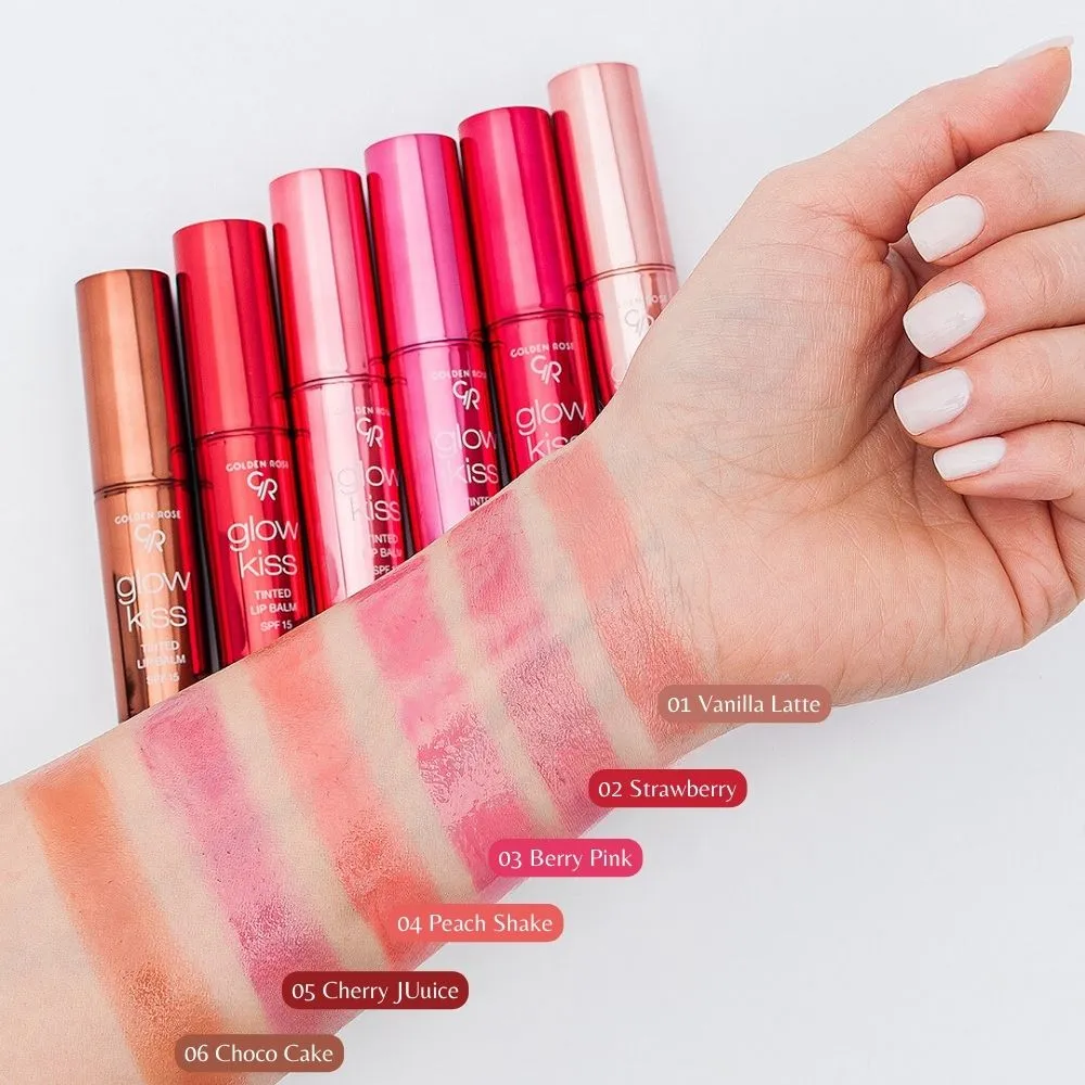 Glow Kiss Tinted Lip Balm - 04 Peach Shake