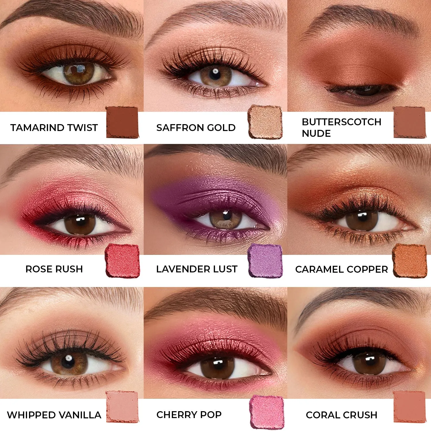 Herb-Enriched 9 in 1 Eyeshadow Palette: Available in 2 Variants