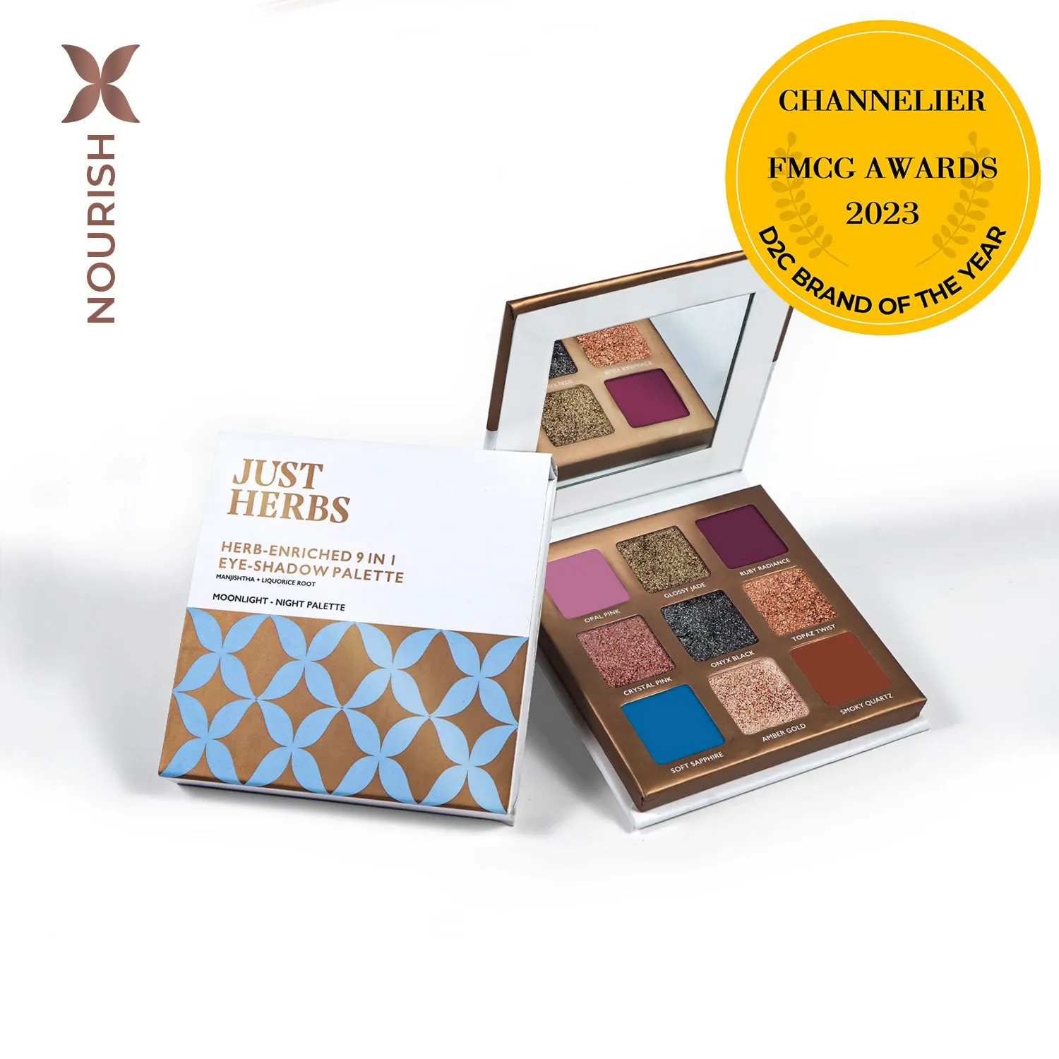 Herb-Enriched 9 in 1 Eyeshadow Palette: Available in 2 Variants