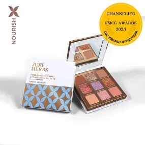 Herb-Enriched 9 in 1 Eyeshadow Palette - Sunshine-Day Palette