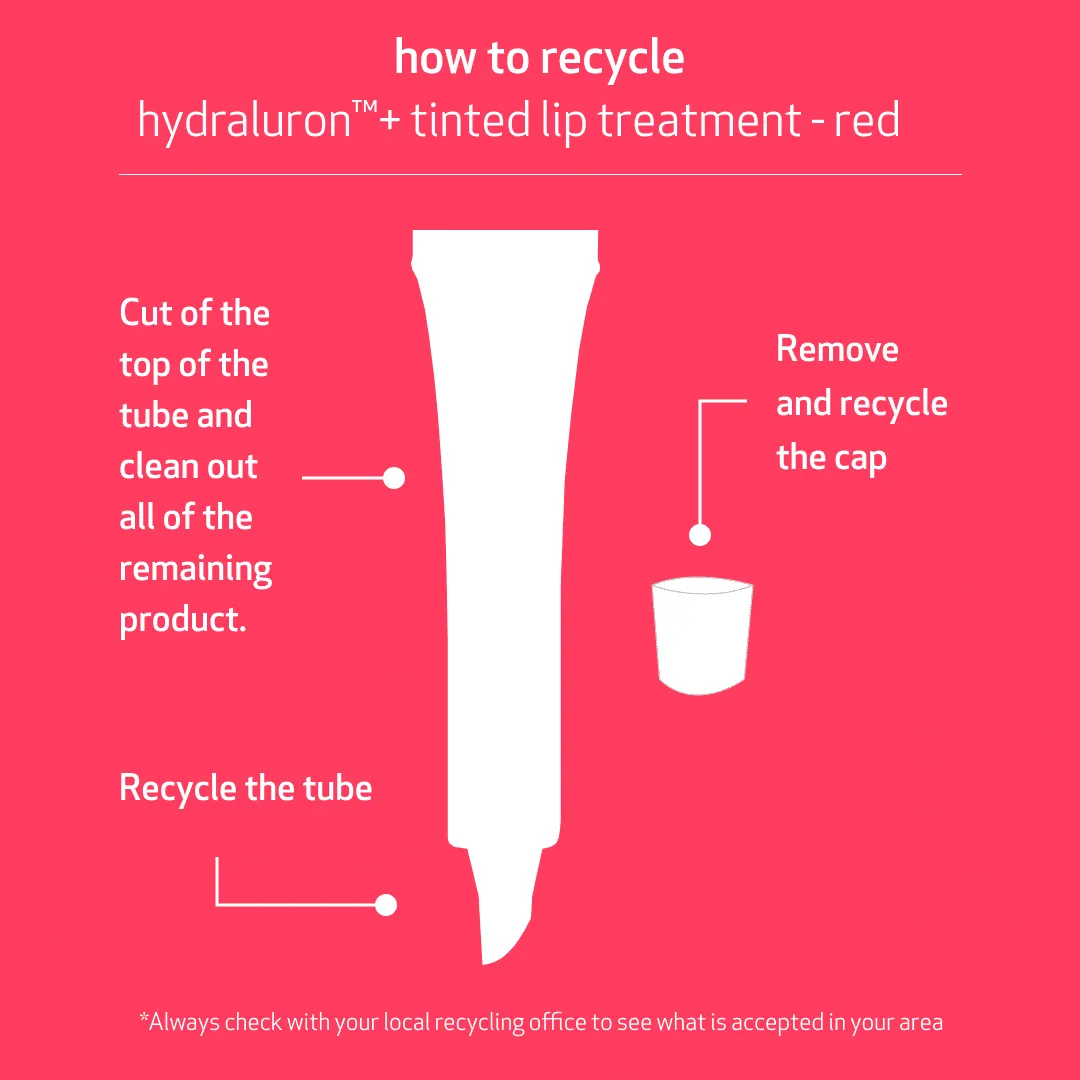 hydraluron ™  tinted lip treatment - red