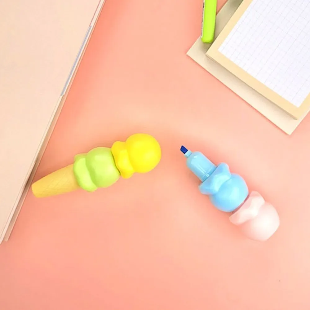 Ice Cream 4-Color Highlighter
