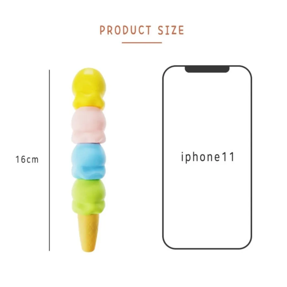 Ice Cream 4-Color Highlighter