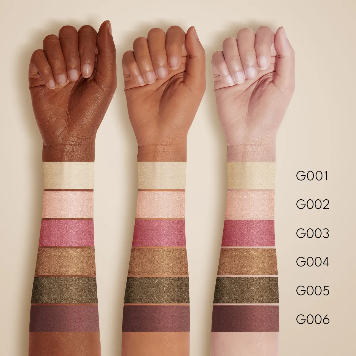 Imakeupnow - Cream-to-Powder Eyeshadow Stick Set(2pcs) - G001 G004【US ONLY】