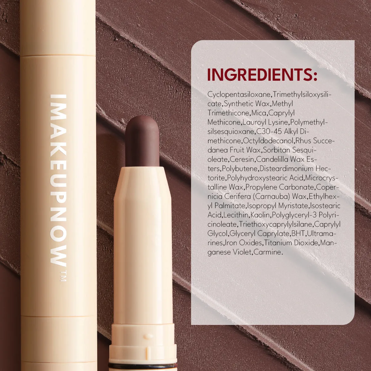 Imakeupnow - Cream-to-Powder Eyeshadow Stick Set(2pcs) - G002 G006【US ONLY】