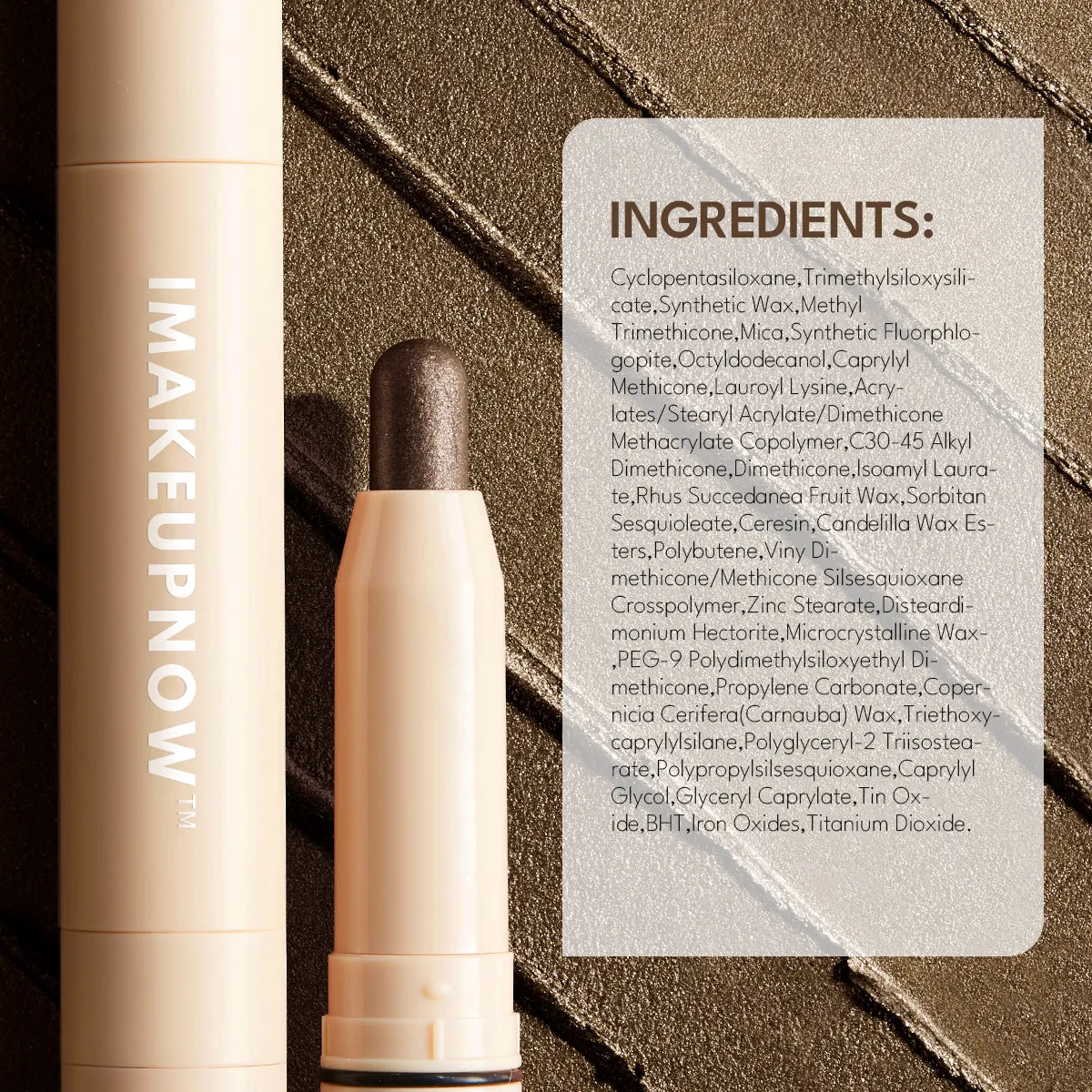 Imakeupnow - Cream-to-Powder Eyeshadow Stick Set(2pcs) - G004 G005【US ONLY】