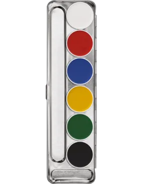 Kryolan Aquacolor Palette 6 Colour (ART.1107)