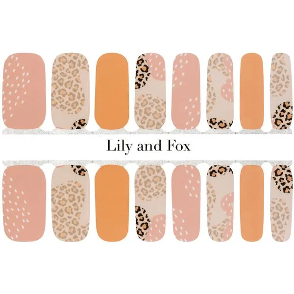 Lily and Fox - Nail Wrap - I've Been Spotted!