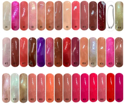 Lip-gloss Sample Kit 7 - Diamond Tip Gloss