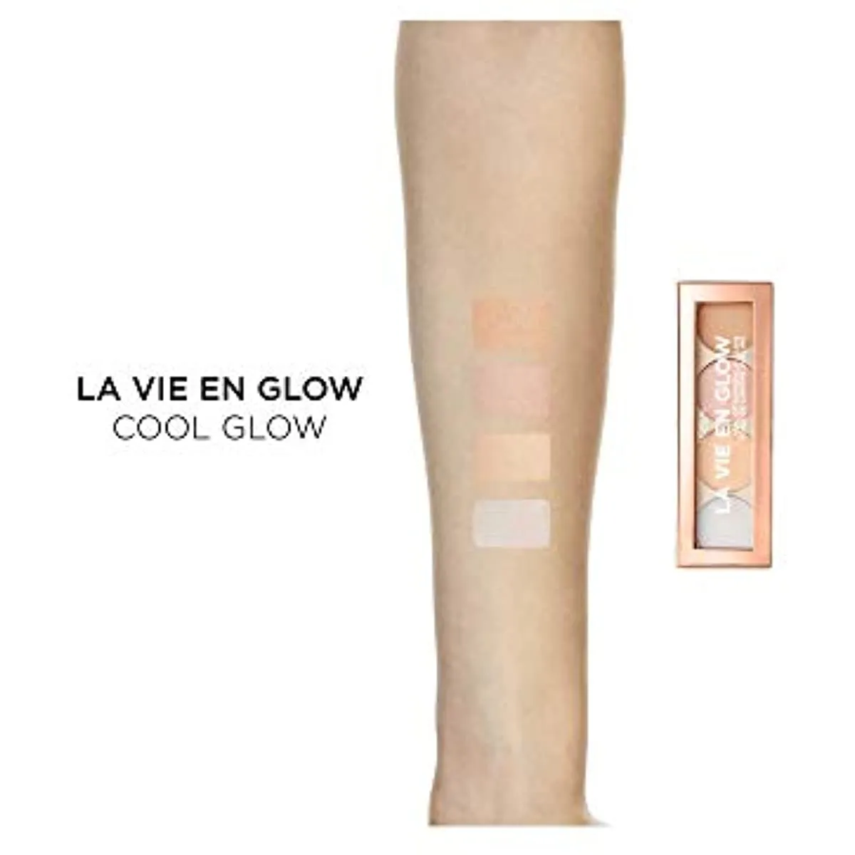 LOreal Paris La Vie En Glow Highlighting Powder Palette for Warm Glowing
