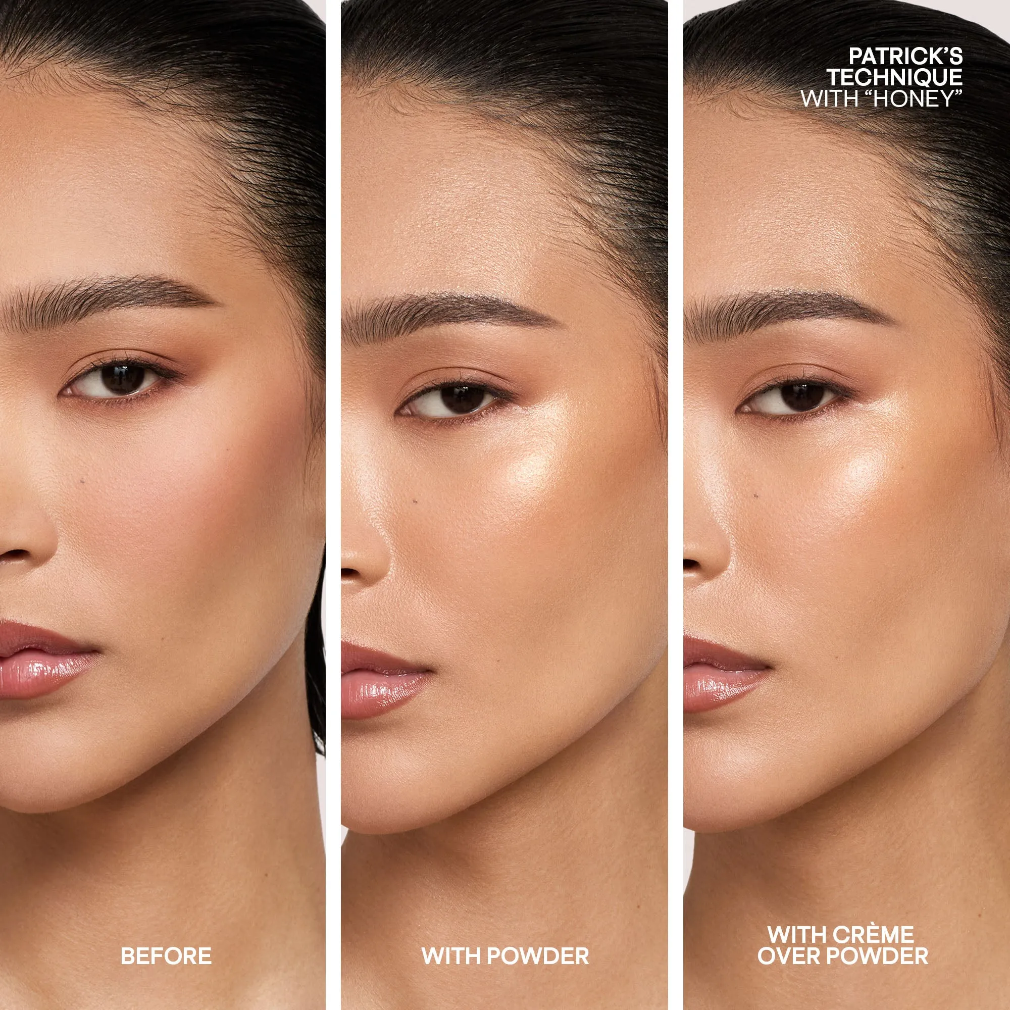 Major Glow Crème & Powder Light Reflecting Translucent Highlighter Duo (Honey)