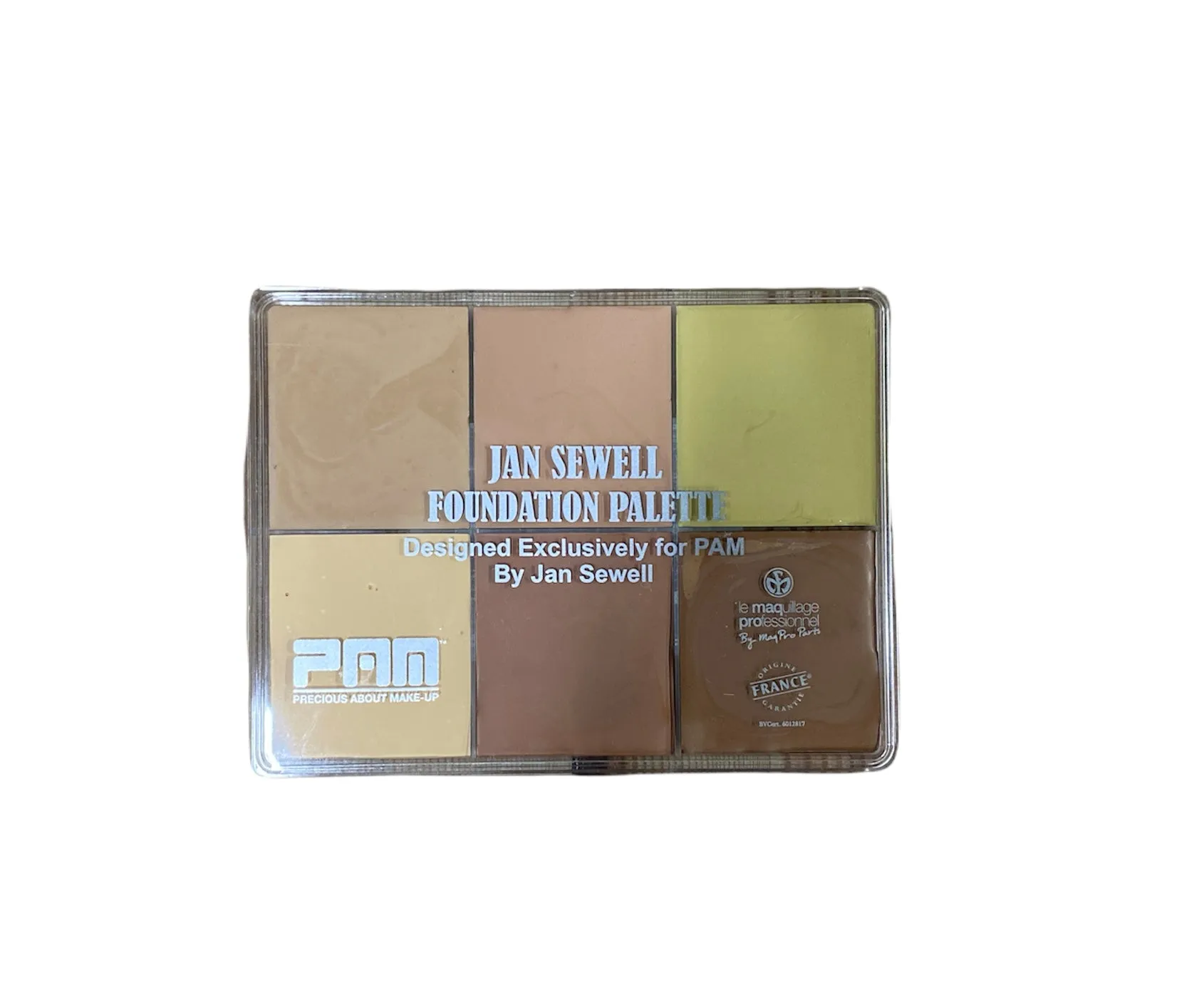 MAQPRO Foundation Palette (Designed by Jan Sewell) - MAP09