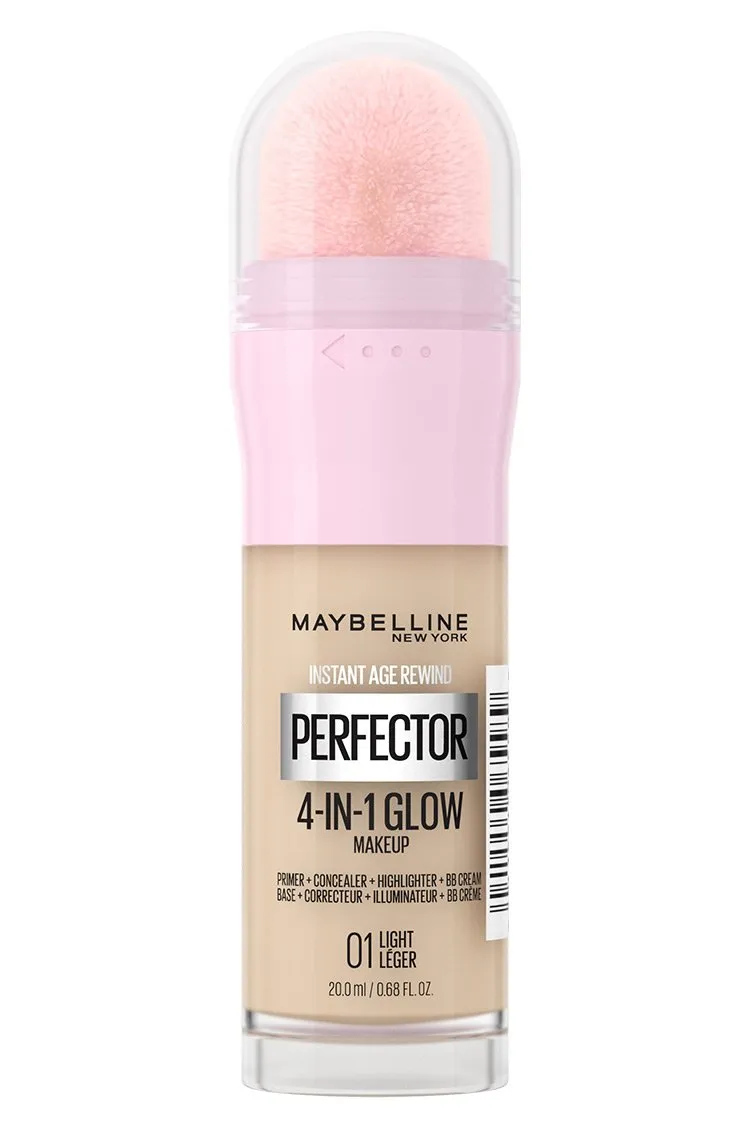 Maybelline New York Instant Age Rewind Perfector 4-In-1 Glow Makeup 20ml