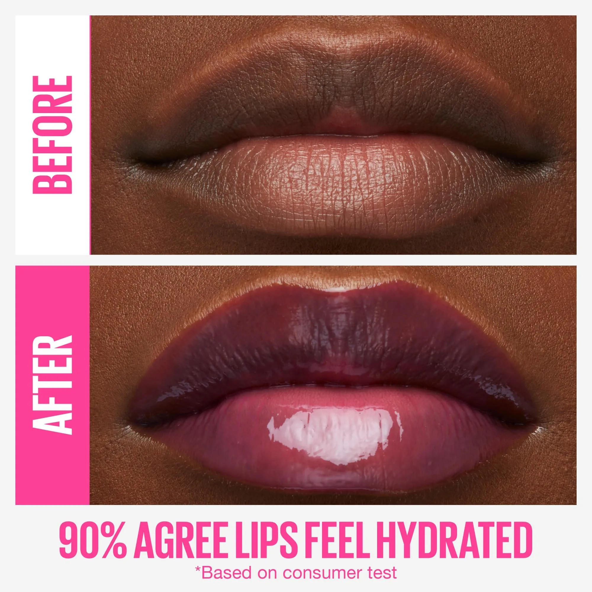 Maybelline New York Lifter Gloss, Hydrating Lip Gloss, High Shine for Fuller Looking Lips, Gummy Bear, Sheer Light Pink, 5.4 ml