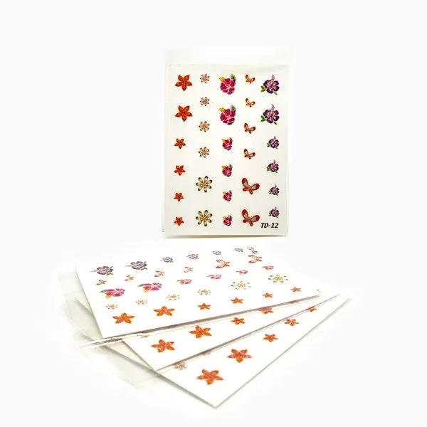Nail & Toe Stickers - Flowers