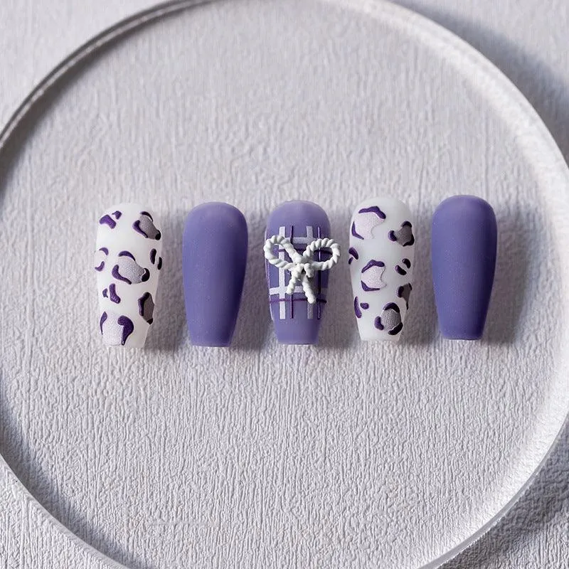 NailMAD Nail Art Stickers Adhesive Slider Embossed Leopard Sticker Decals TS2381