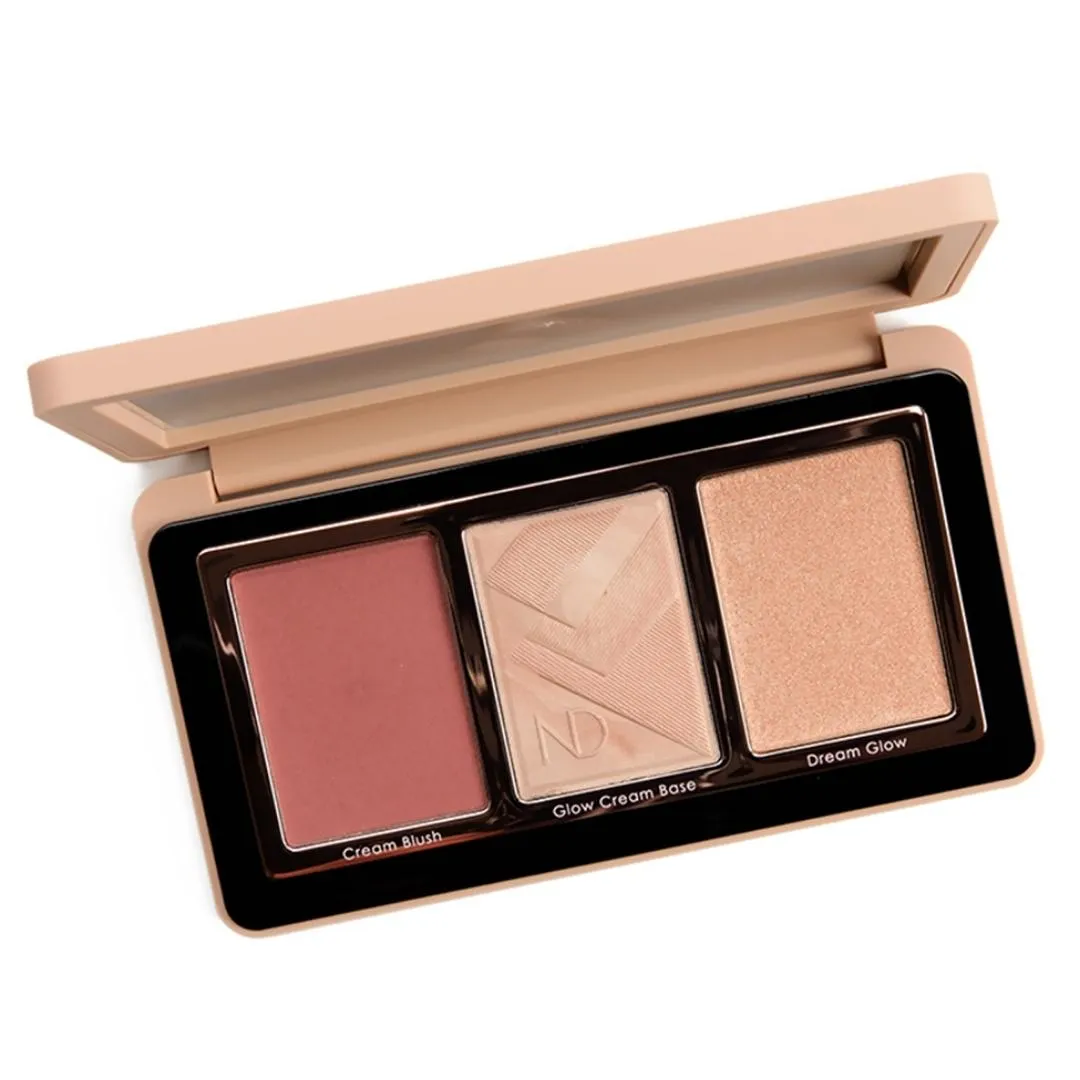 Natasha Denona My Dream Cheek Trio Blush and Highlighter Palette | Cream Blush and Highlighter